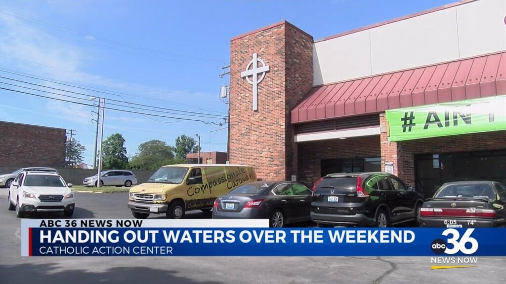 Catholic Action Center Handing Out Water This Weekend
