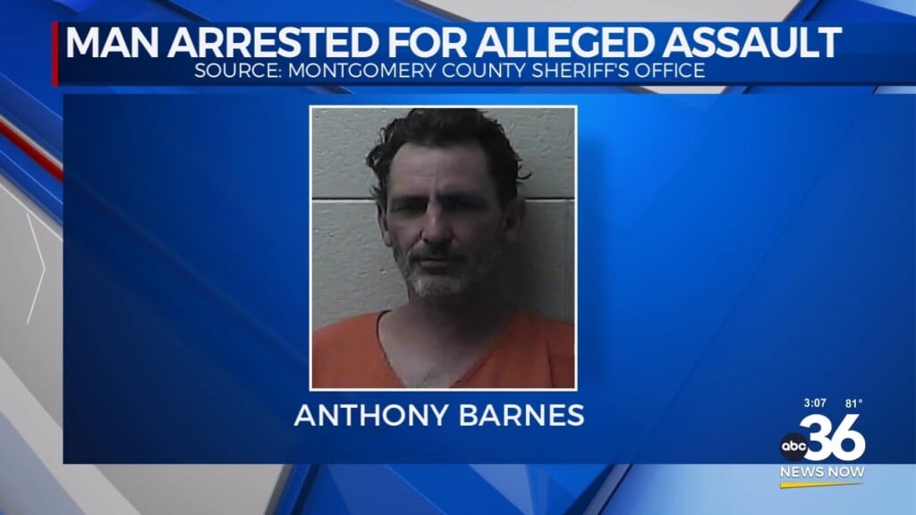 Montgomery County Man Arrested For Alleged Assault 071724