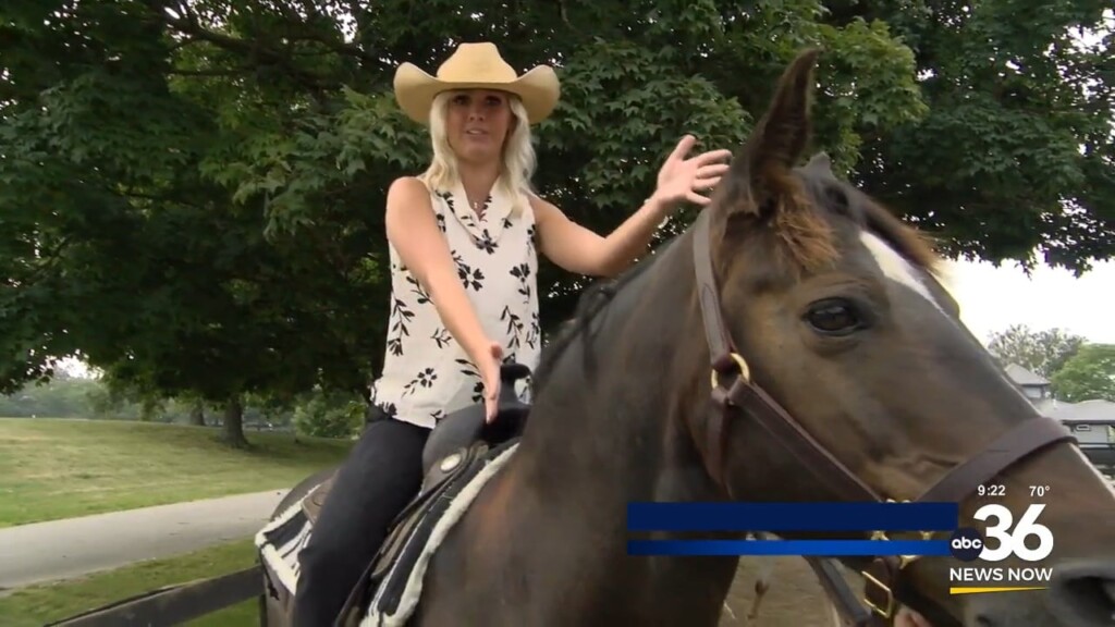 Jane Davenport Is Live On Shane The Horse For Hats Off Day At The Ky Horse Park