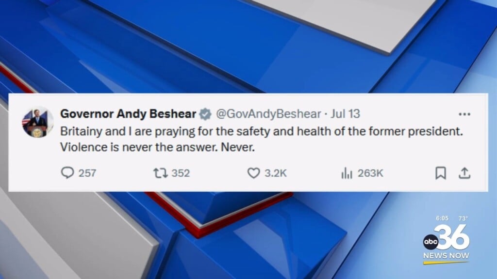 Kentucky Leaders' Reaction To Saturday's Assassination Attempt