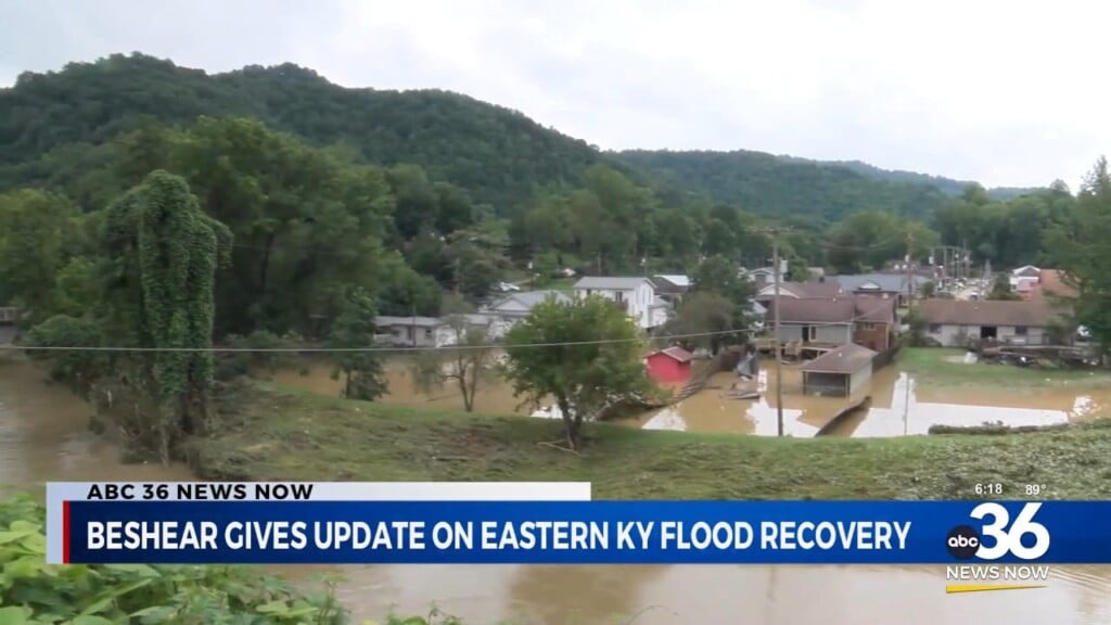 Gov. Beshear Gives Update On Eastern Kentucky Flood Recovery 072524