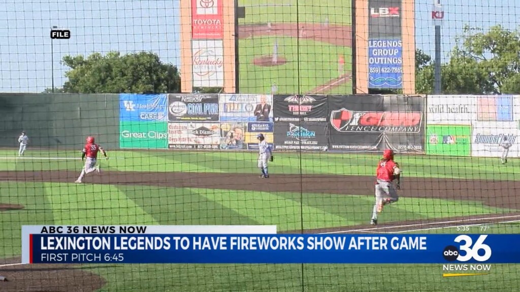 Lexington Legends Fireworks Show After Game 070424