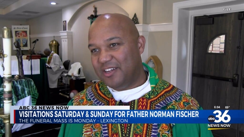 Visitations This Weekend For Father Norman Fischer