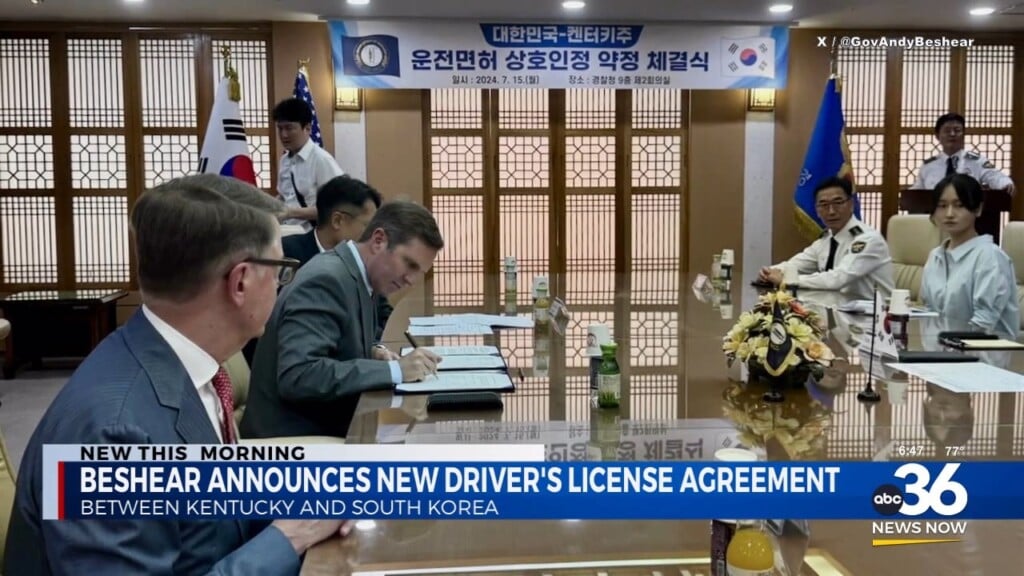 Beshear Announces New Driver License Agreement