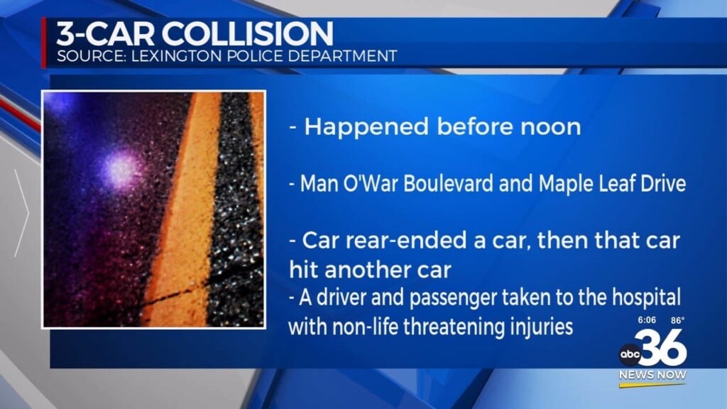 Three Car Collision 070524