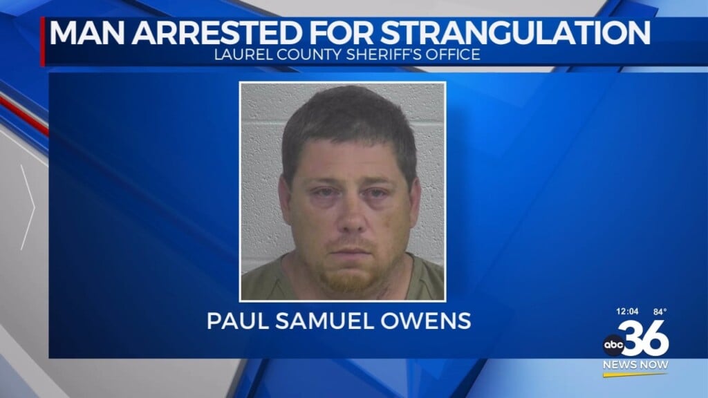 Man Arrested For Strangulation In Laurel County
