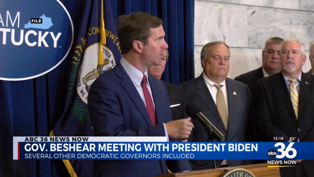 Gov. Beshear Set To Meet With President Biden In Washington