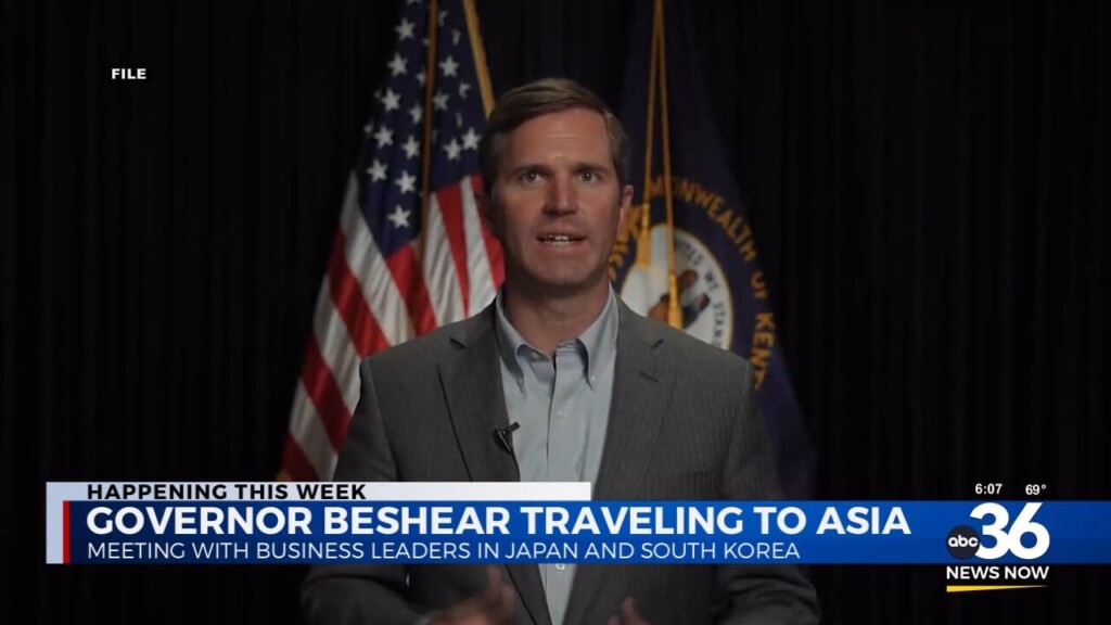 Govenor Beshear Traveling To Asia