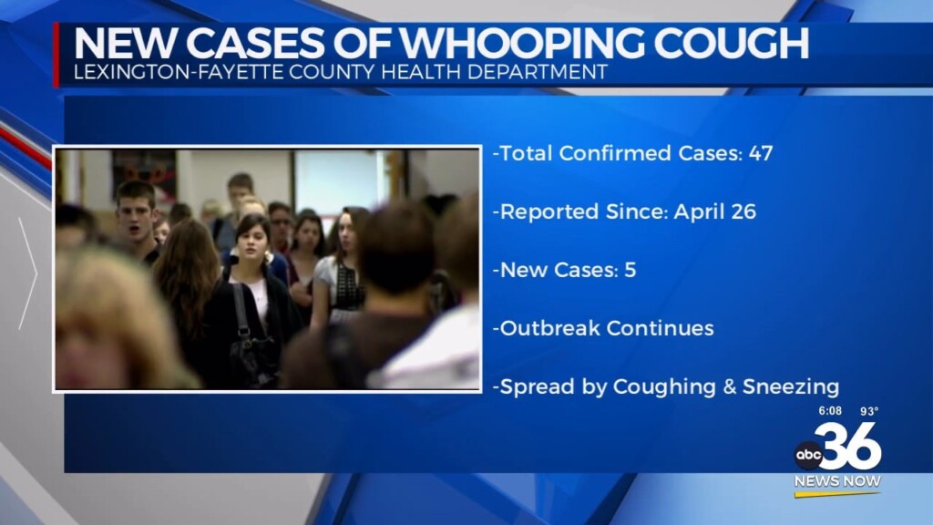5 New Cases Of Whooping Cough 071624