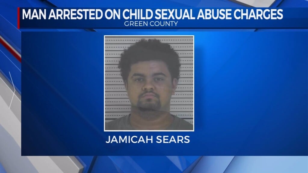 Green County Man Arrested On Child Sexual Abuse Charges 071924