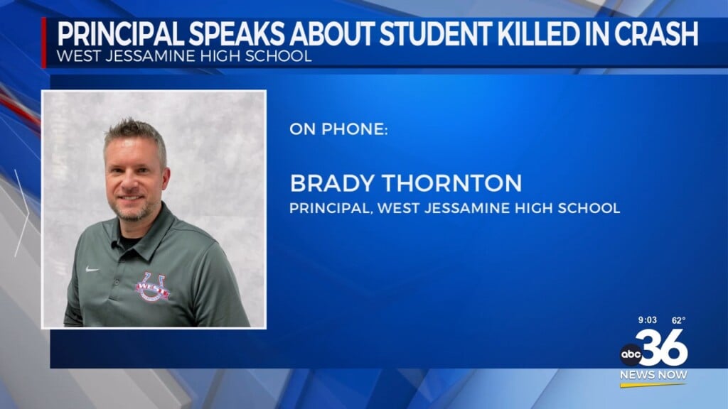 West Jessamine High School Principal Brady Thornton Speaks About Student Jared Suarez' Death