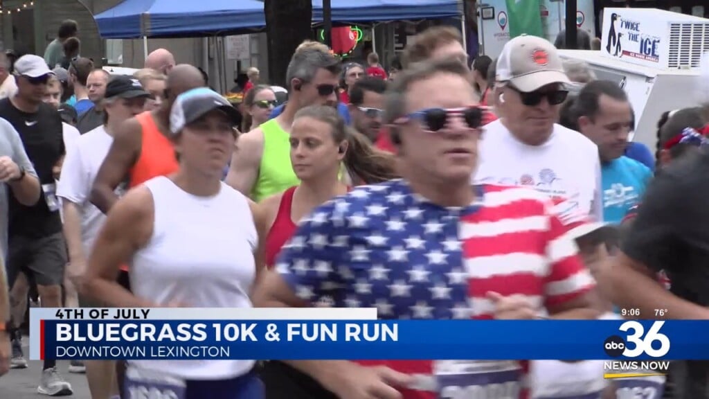 Today Marks Lexington's 48th Annual Bluegrass 10 K And Fun Run