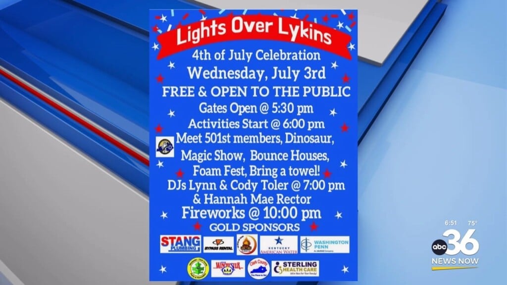 Lights Over Lykins In Lexington