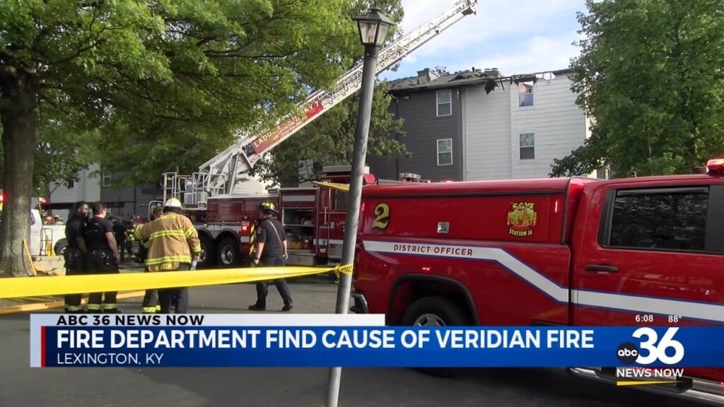 Fire Department Finds Cause Of Veridian Apartment Fire 071124