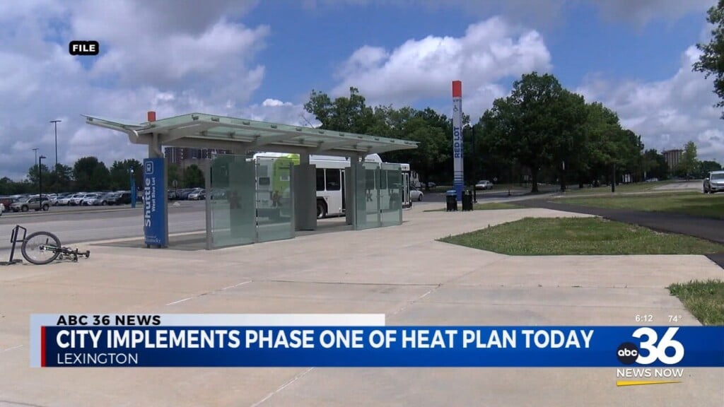 Lexington Implements Phase One Of Heat Plan Today