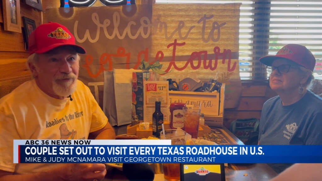 Couple Set Out To Visit Every Texas Roadhouse In The U.s.
