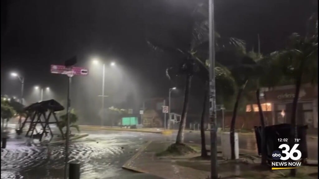 Hurricane Beryl Makes Landfall