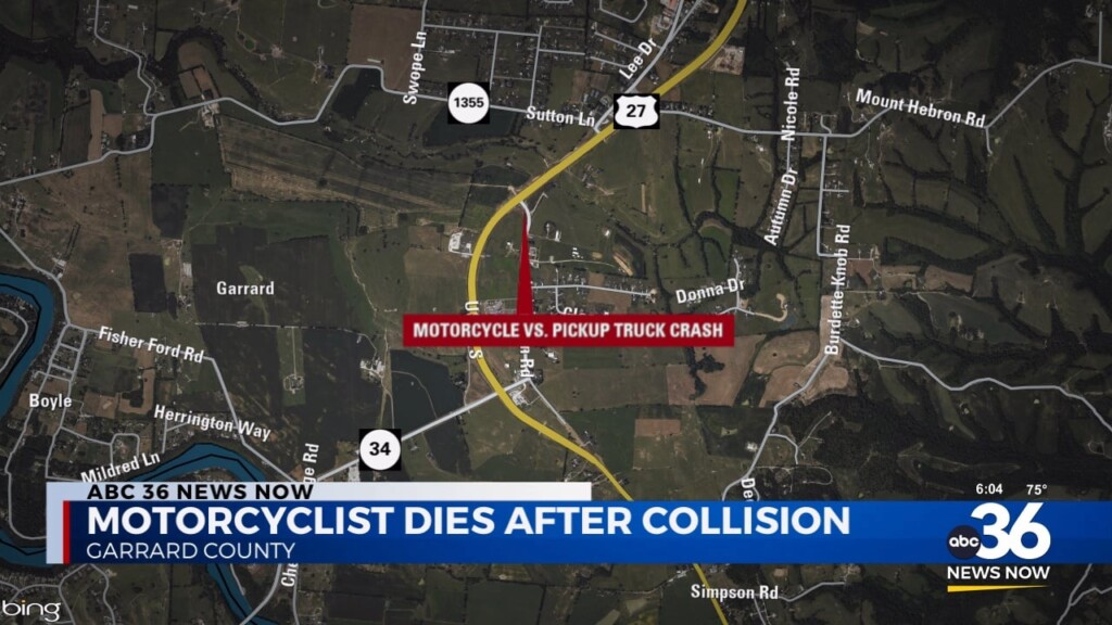 Motorcyclist Dies After Collision In Garrard County