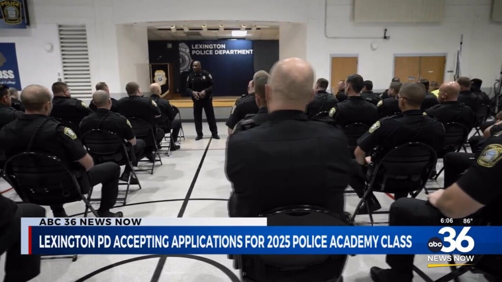 Lexington Police Accepting Applications For 2025 Police Academy Class 070524