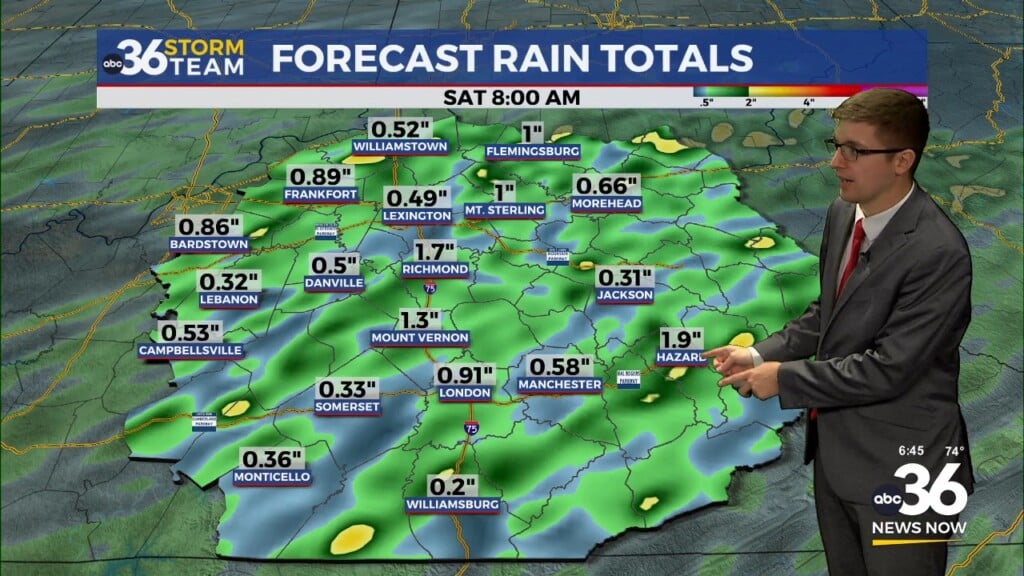 One More Round Of Strong To Severe Storms Friday Ahead Of A Nice Rest Of The Weekend