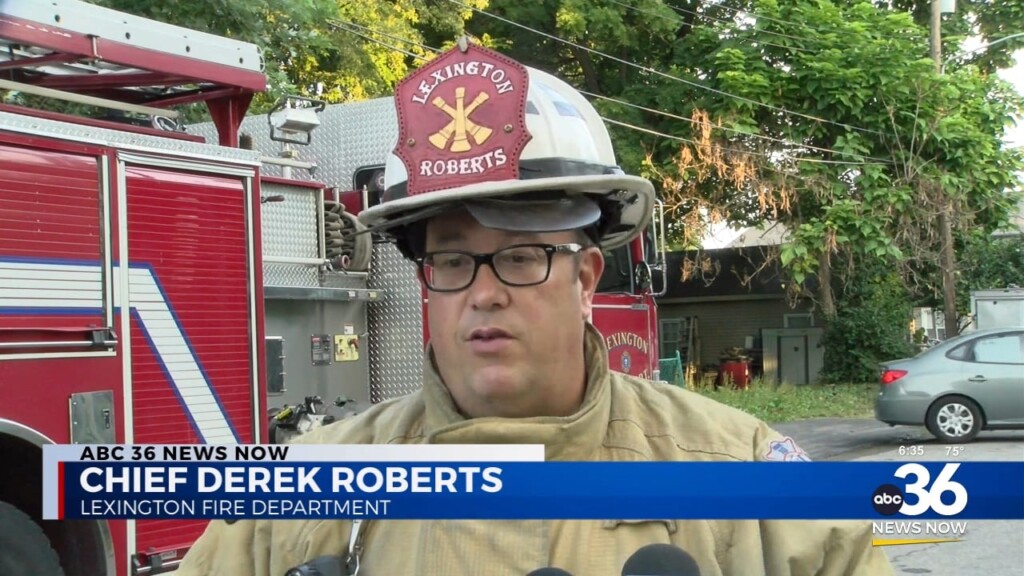 Firefighter's Chief Derek Roberts Talks Fireworks Safety For Fourth Of July