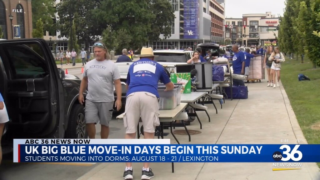Uk Big Blue Move In Days Begin This Sunday