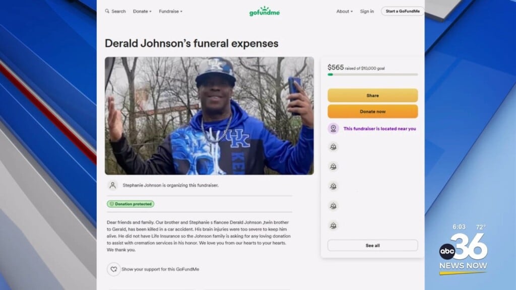 A Gofundme Page Has Been Created To Help Cover The Final Expenses For A Lexington Man Who Died Two Weeks After Crash