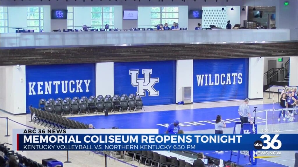 Memorial Coliseum Reopens Tonight 083024