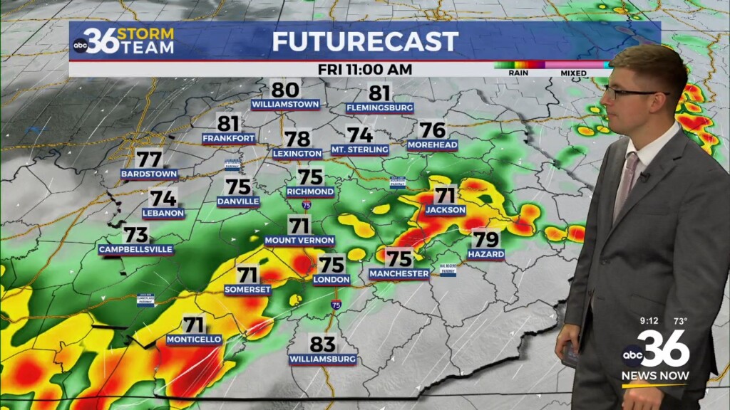 Heating Up Again Thursday Ahead Of Rain And Storms To End The Week