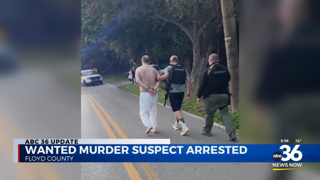 Wanted Murder Suspect Arrested In Floyd County
