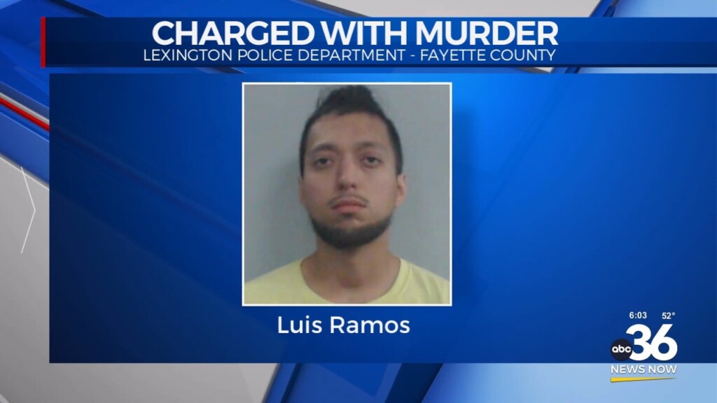Man Charged With Murder In Lexington