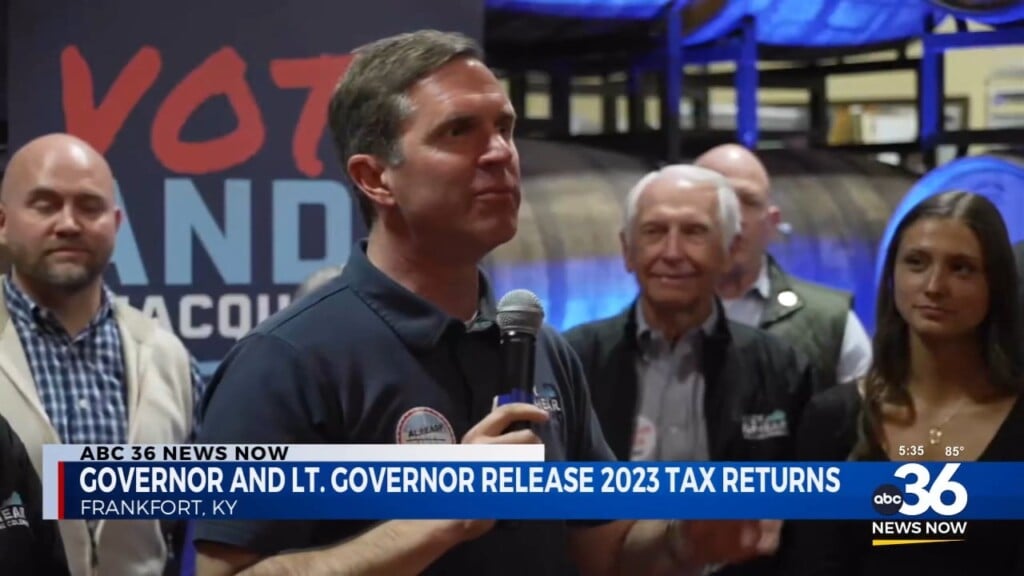 Gov. Beshear And Lt. Gov. Coleman Release 2023 Tax Returns 080924