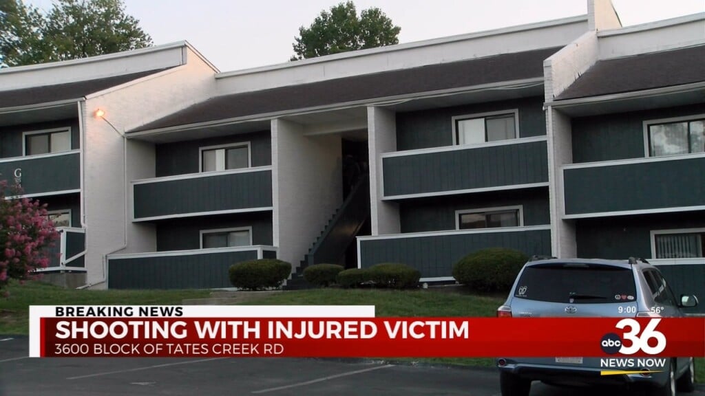 Man Treated For Gunshot Wound After Shooting At Lexington Apartment Complex