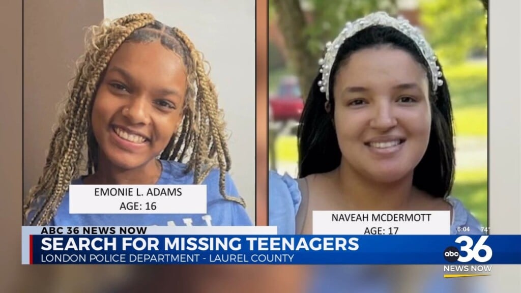 The Search Continues For Two Missing Teens In Laurel County