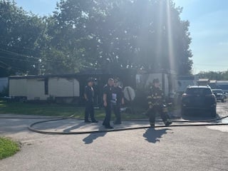 Alamo Drive Fire 1