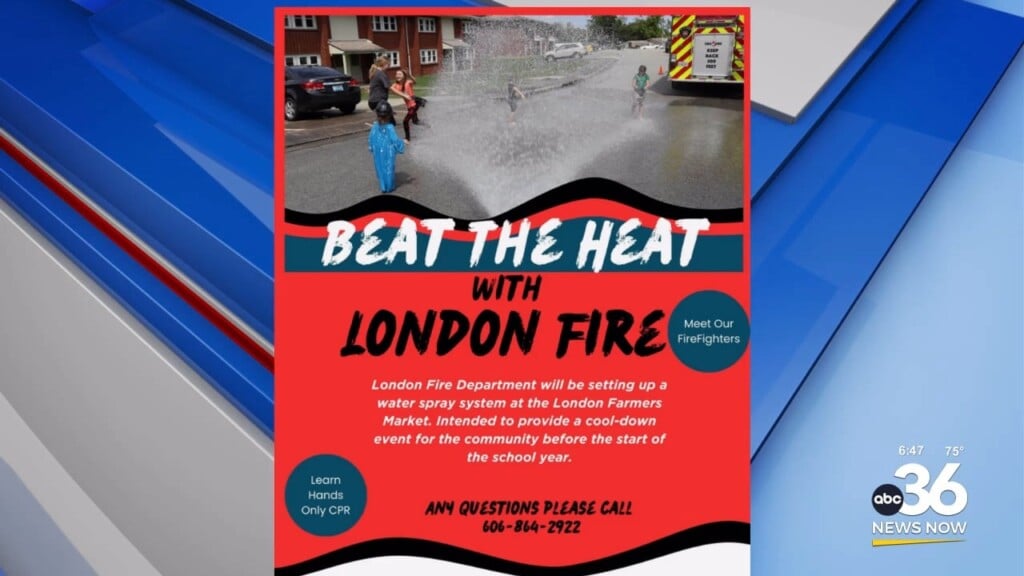 London Fire Departments Beat The Heat