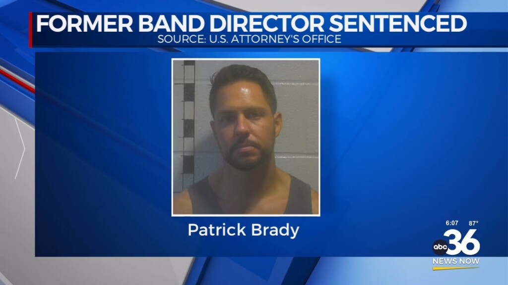 Former Band Director Sentenced For Child Pornography 082324