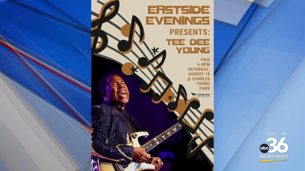 Tee Dee Young To Perform At Charles Young Park