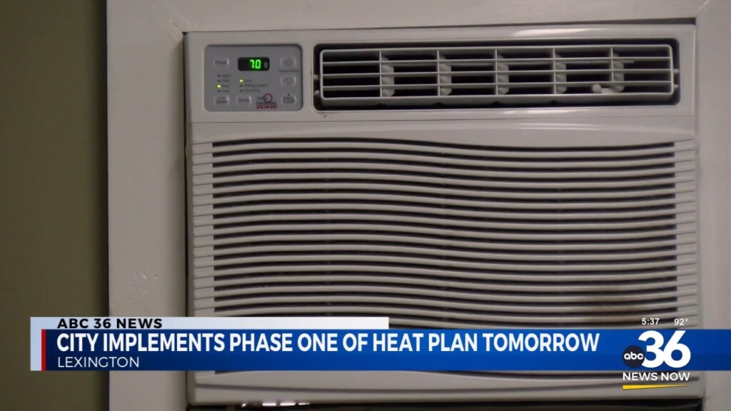 Tomorrow Lexington Implements Phase One Of Heat Plan 082426