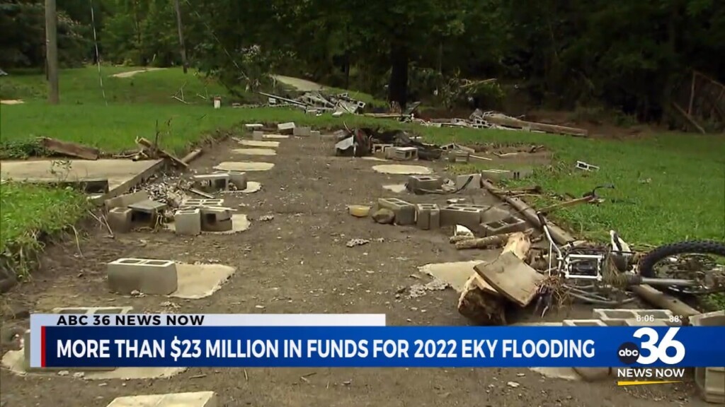 More Than $23 Million Announced For Eastern Kentucky Flood Relief 081524