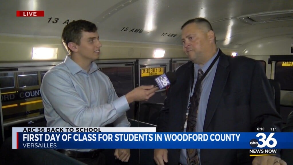 First Day Of Class For Students At Woodford County