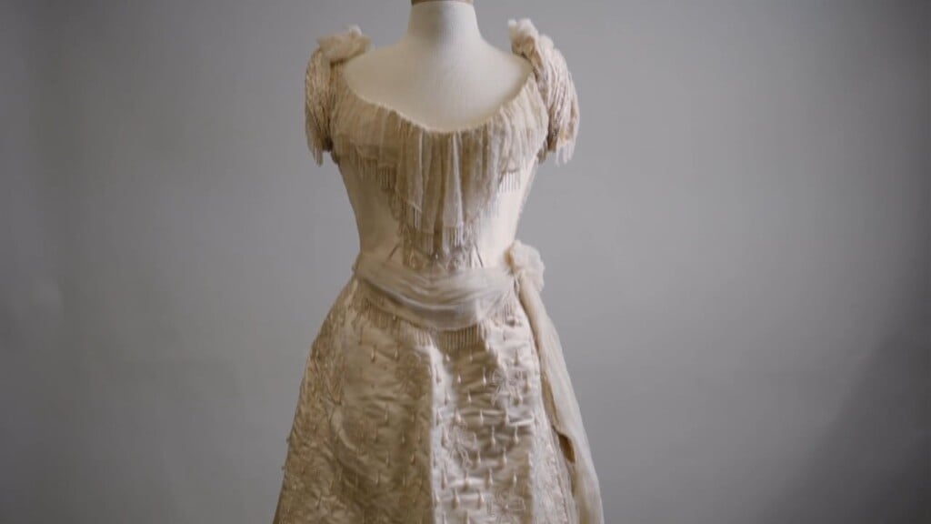 Kentucky History Treasures Haute Couture Wedding Dress