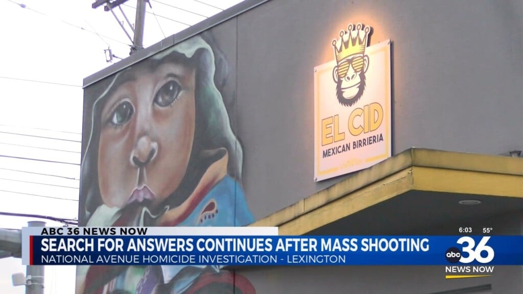 Search For Answers Continues After Mass Shooting At El Cid In Lexington
