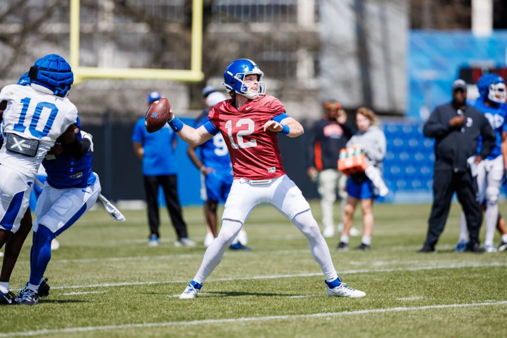 2024 Uk Football Spring Practice Photo By Jacob Noger | Uk Football