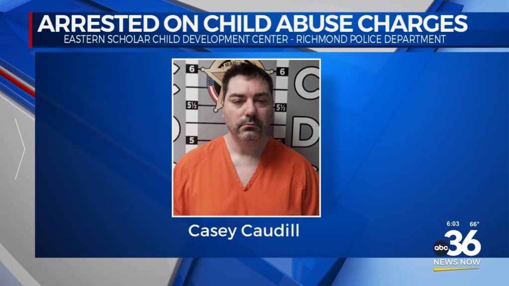 Man Arrested On Child Abuse Charges In Richmond
