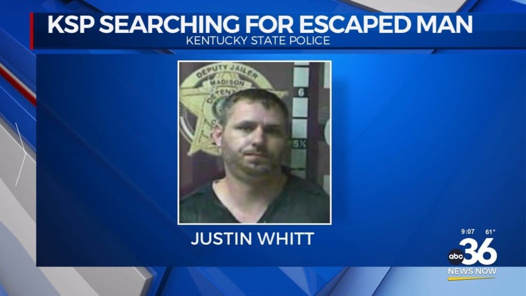 Kentucky State Police Search For Madison County Escapee