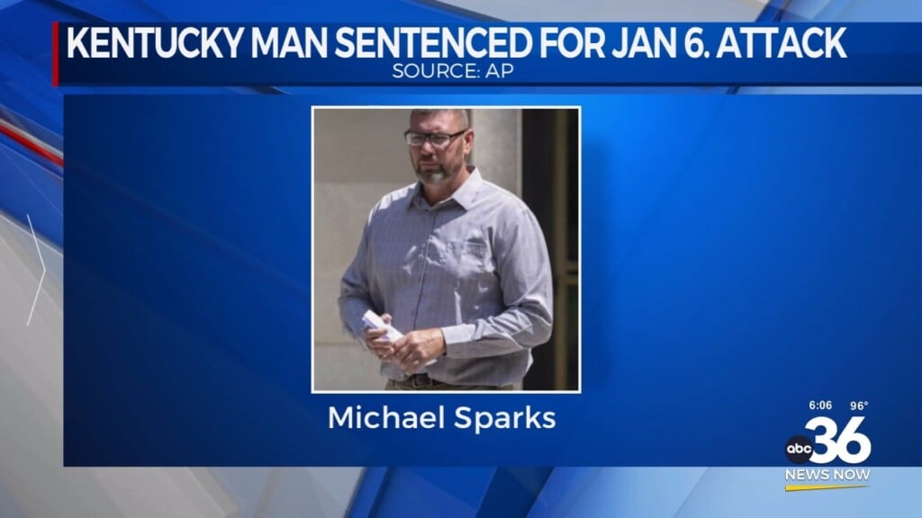 Kentucky Man Sentenced For Participating In January 6th Attack 082824