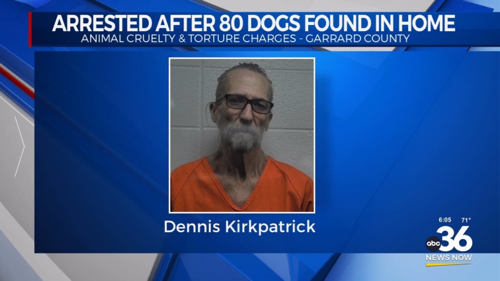 Man Arrested After 80 Dogs Found In Home In Garrard County