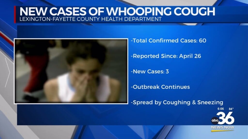 New Cases Of Whooping Cough 081324