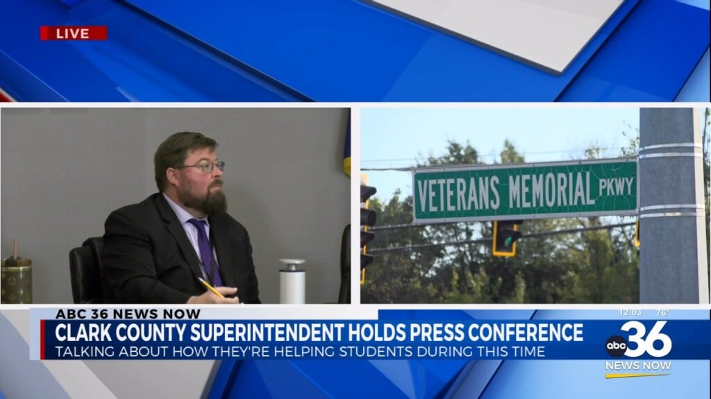 Clark County Superintendent Holds Press Conference